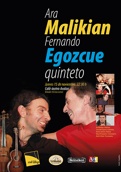 Envibop Ara Malikian Fernado Egozcue quinteto 15- 11 2012 P